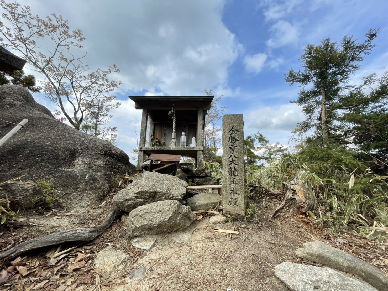 龍王山の山頂